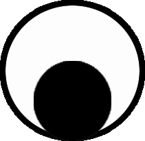 googly eye following the cursor